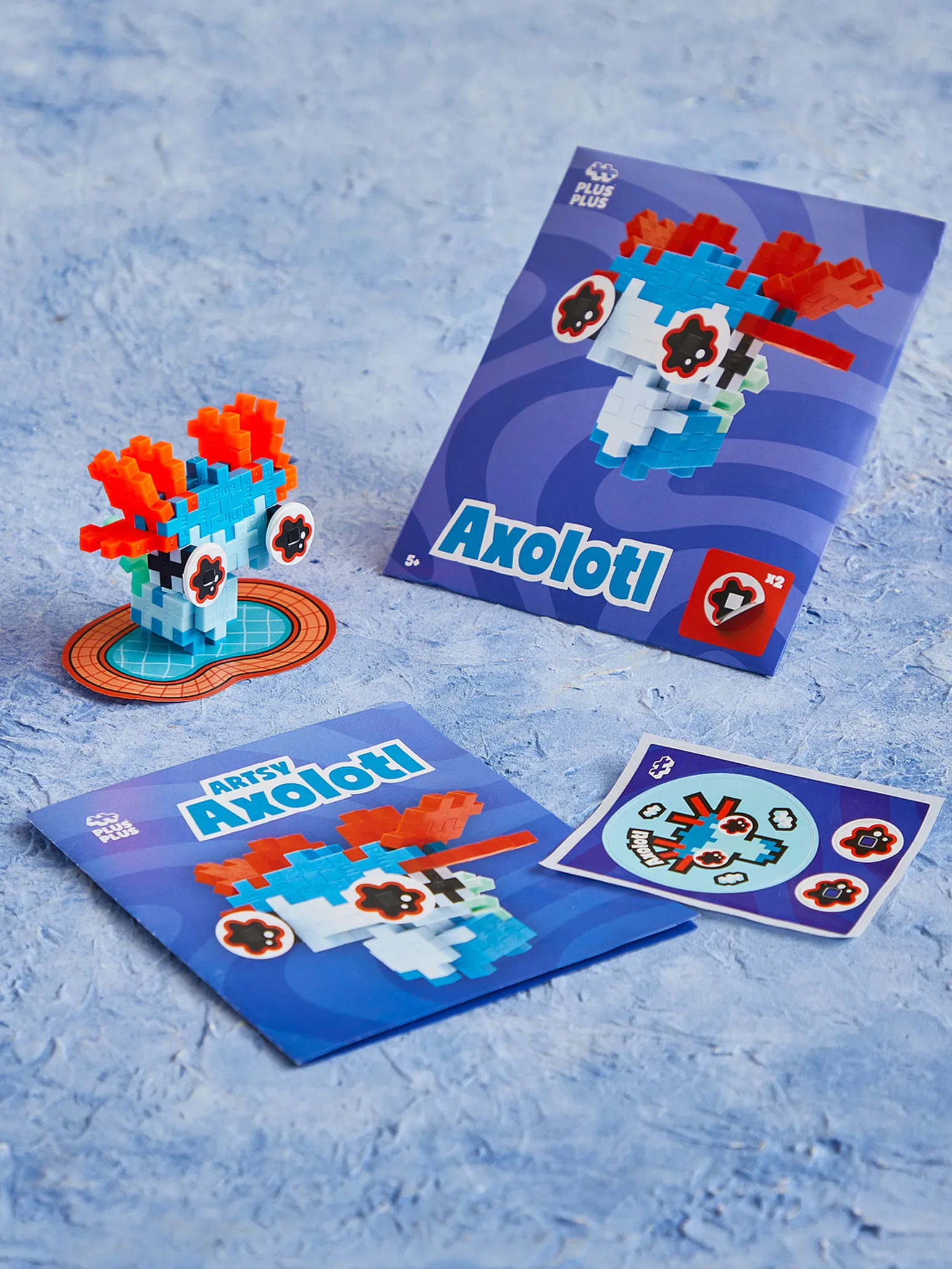 Husdjurspaket – Blå Axolotl